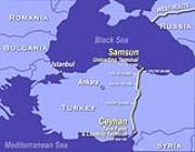 Il tracciato del Samsun-Ceyhan